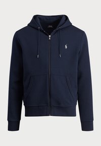 DOUBLE KNIT FULL ZIP HOODIE - Zip-up sweatshirt - aviator navy
