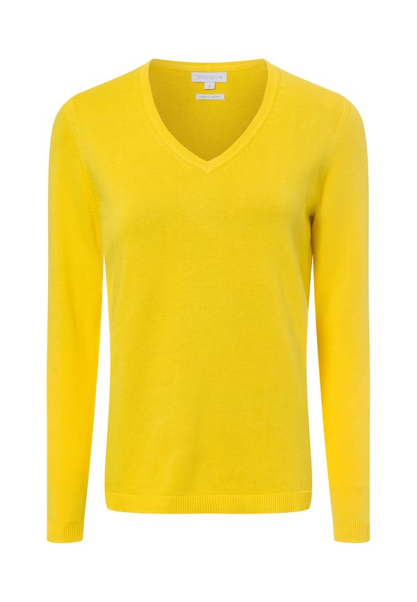 Strickpullover - gelb