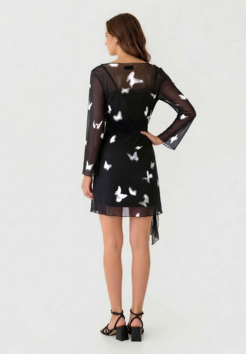 draped skirt corset midi dress Pink Satin Off Shoulder Bodycon with Thigh Split | Kouvr Fashion The Aidia Midi Dress Color:Slate Blue* UO Whimsey Rose Floral March24