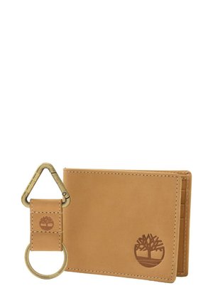 BILLFOLD FOB GIFT SET - Portachiavi - wheat