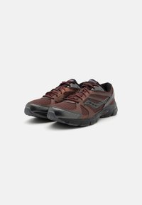 Saucony RIDE MILLENNIUM UNISEX - Baskets basses - brown/metallic