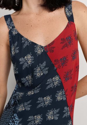 Pepe Jeans, PEPE JEANS MIDI DRESS W11 JANICE DRESS - Maxi dress - midnight blue