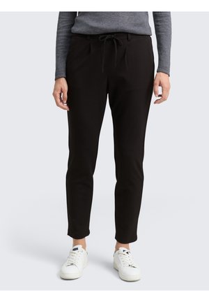 Stoffhose - black