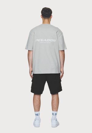 COLNE LOGO TEE - Μπλουζάκι με στάμπα - washed pearl grey