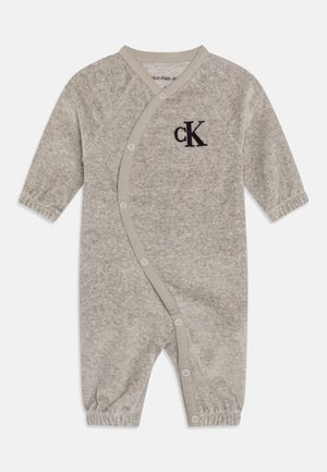 Jumpsuit - mottled grey