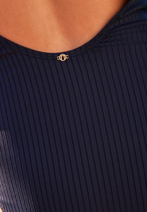 Next TUMMY CONTROL POPPER - Plavky - navy blue rib