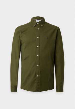 Tommy Hilfiger, FLEX FLANNEL SOLID RF SHIRT - Chemise - huntsman green