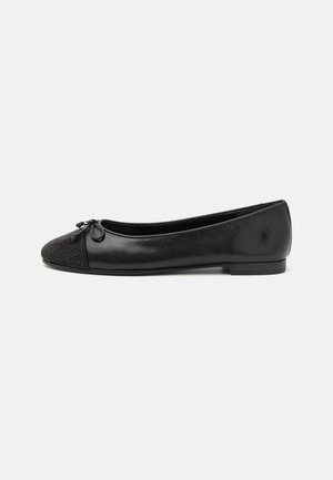 Tory Burch TOE PAVE BALLET - Klassischer Ballerina - perfect black