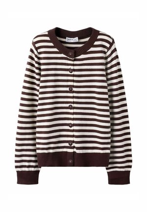 REGULAR FIT - Cardigan - hot fudge