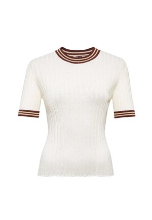 Mavi, MAVI T-SHIRT SHORT SLEEVE TRICOT - T-Shirt print - beige
