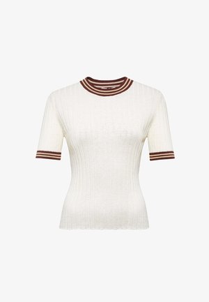 Mavi, MAVI T-SHIRT SHORT SLEEVE TRICOT - T-Shirt print - beige