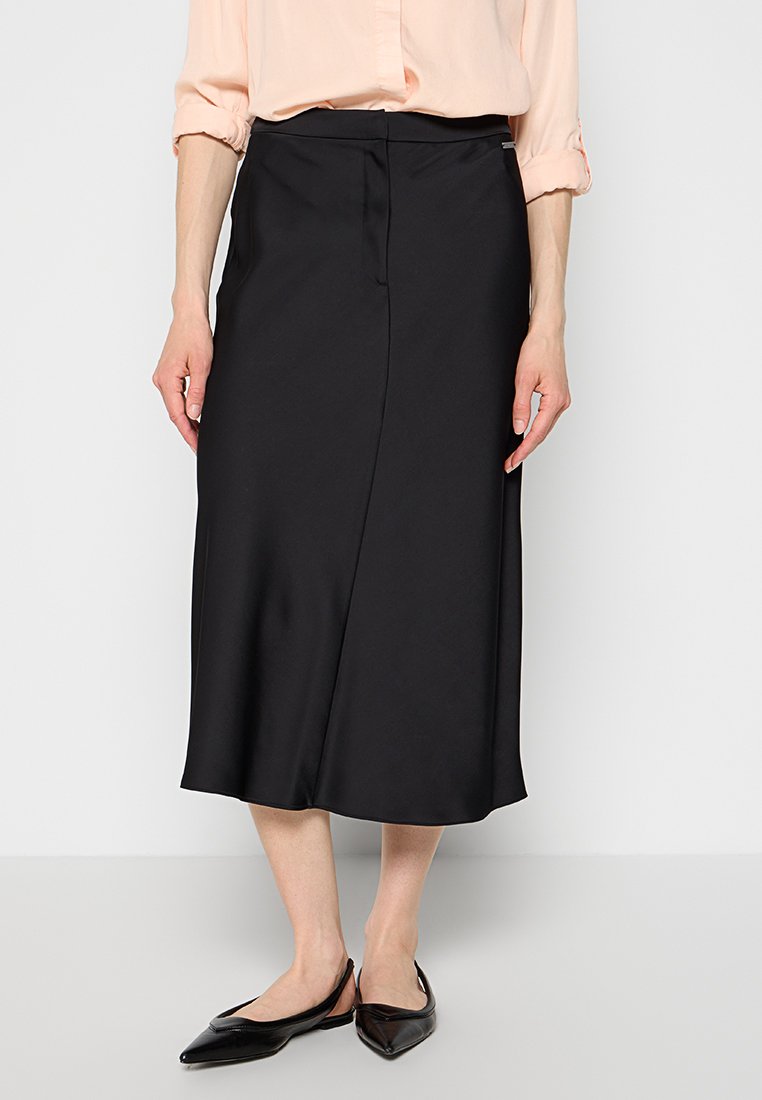 Calvin Klein A-lijn rok zwart Calvin Klein A-lijn rok zwart