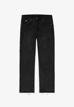 EIGHTYFIVE, OPEN HEM - Džínsy široké - black washed