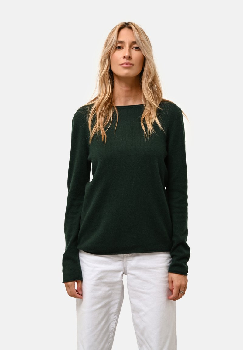 Just Cashmere Strickpullover - cyprès