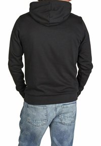TOM TAILOR TTHOODIE - Jersey con capucha - almost black