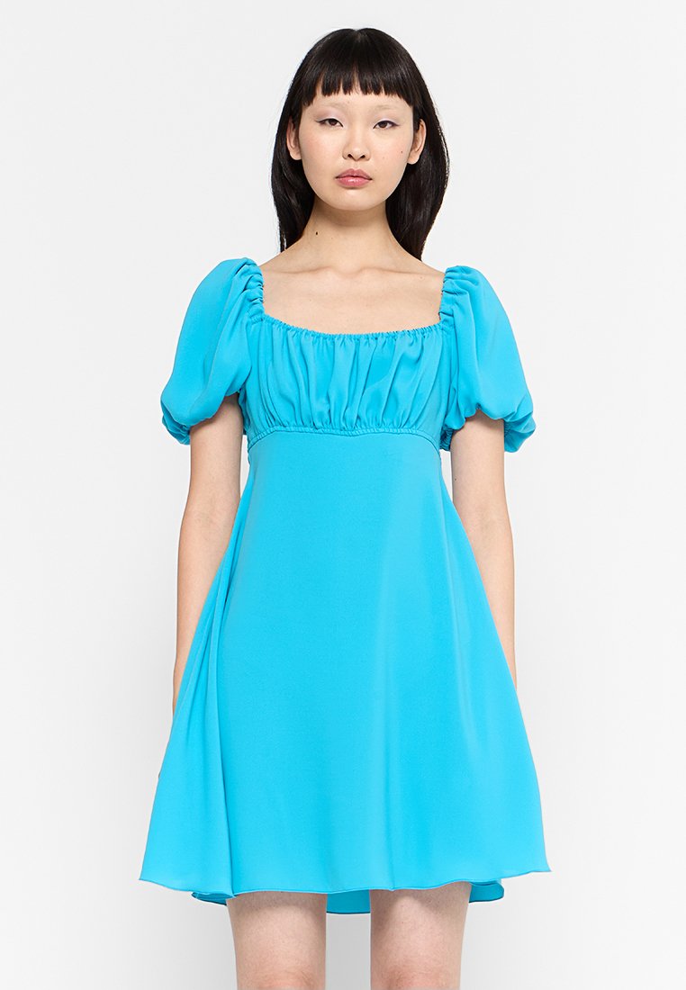 Versace Jeans Couture Jurk lichtblauw Versace Jeans Couture Jurk lichtblauw