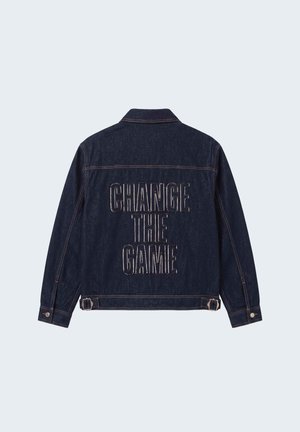 Project X Paris, VESTE EN DENIM CLASSY - Veste en jean - bleu denim brut