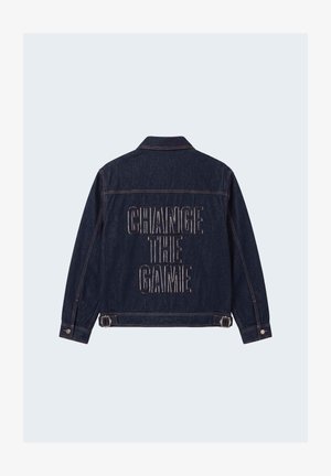 Project X Paris, VESTE EN DENIM CLASSY - Veste en jean - bleu denim brut