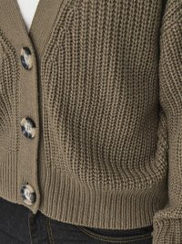 JDY JDYJUSTY SHORT - Kardiganas - malt ball