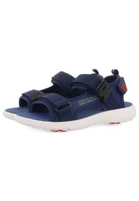 GIOSEPPO Sandales Garçon Yaviza - Tongues Sportives Bleues Marines Confortables Avec Sangles Nylon Et Semelle EVA