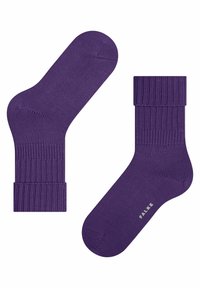 FALKE STRIGGINGS RIB - Socken - petunia