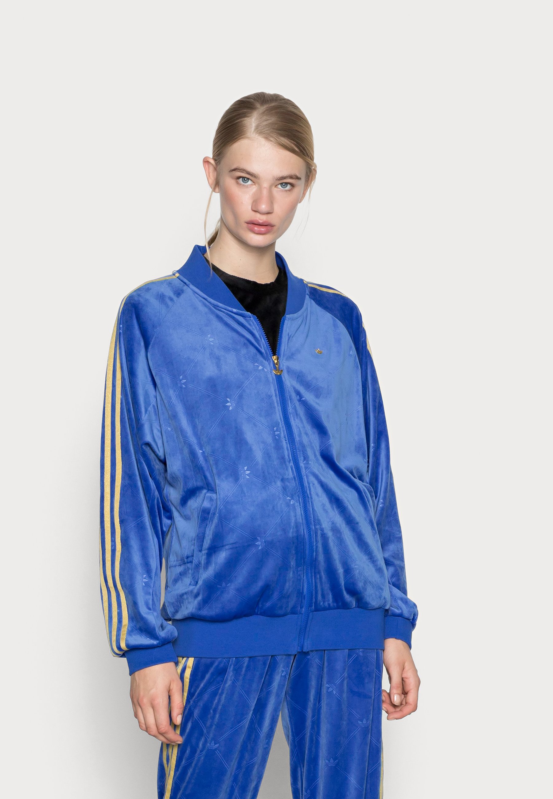 bomber adidas azul