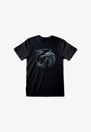 Henry Tiger WITCHER EMBLEM - T-shirts print - black