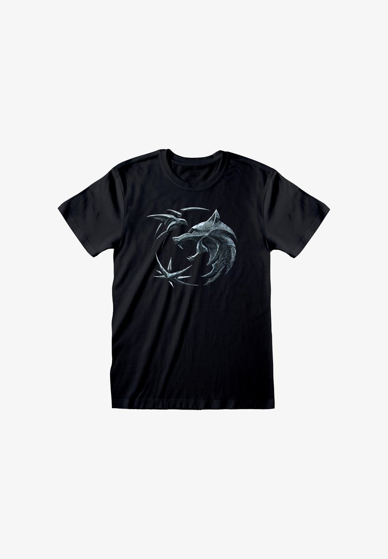 Henry Tiger WITCHER EMBLEM - T-shirts print - black