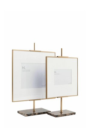 Next, N. PREMIUM EASEL PHOTO FRAME SET UNISEX - Cornice - brass