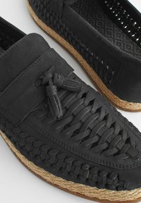 Next LOAFERS REGULAR FIT - Espadrilky - black