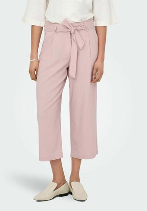 ONLY MIT WEITEM BEINSCHNITT ONLCARO - Pantalon classique - violet ice