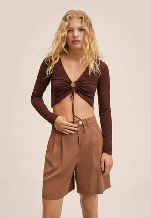 JIMMY - Shorts - marron
