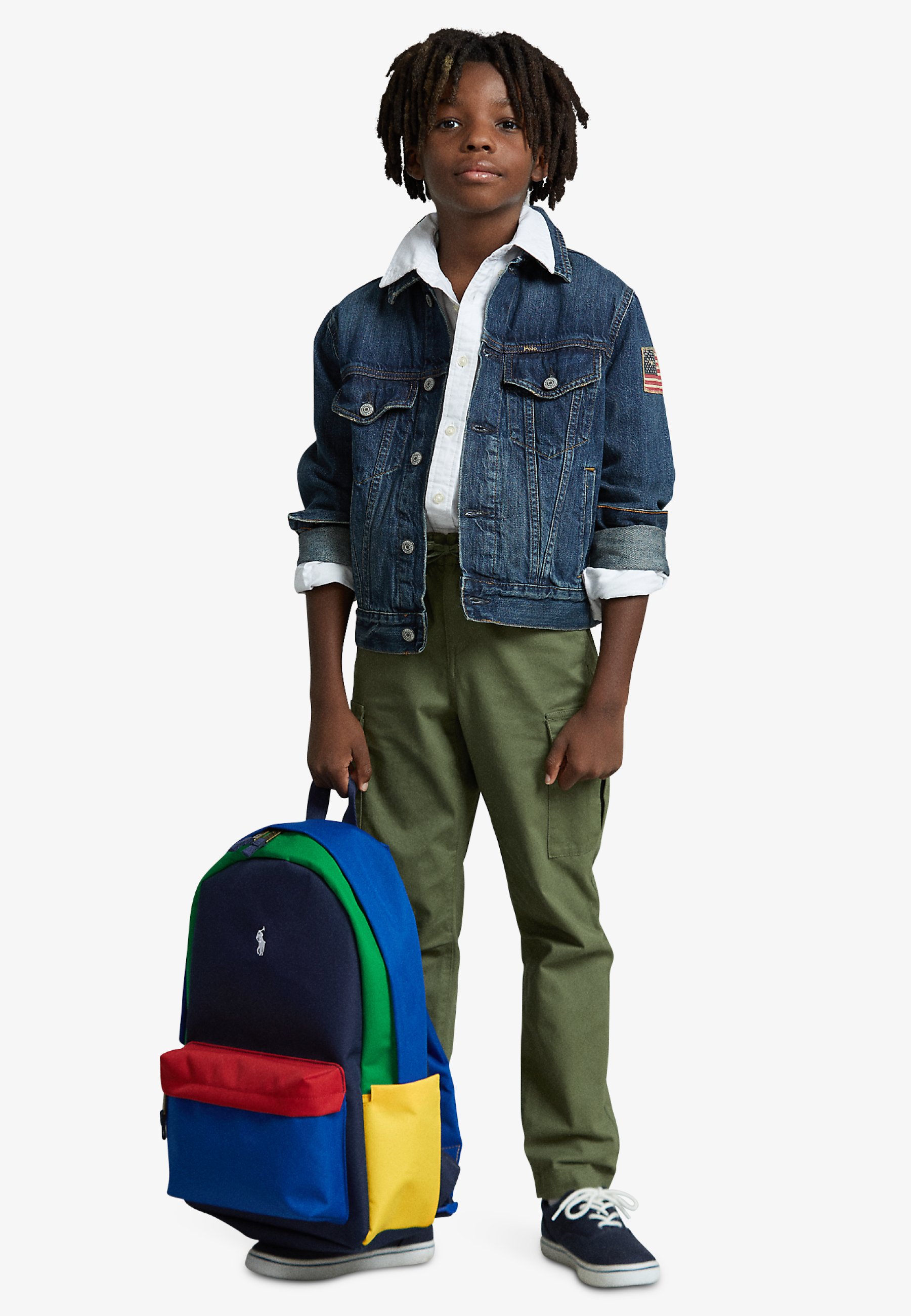 バックパック・リュック RALPH LAUREN 9AR151 RLAN POLO KIDS COLOR BACKPACK NEWPORT Buy Polo Ralph Lauren Newport Navy Polo Kids Color Backpack