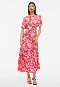 VILA Maxikjole - poppy red