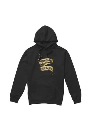 Cotton Soul, HARRY POTTER MISCHIEF MANAGED - Kapuzenpullover - black