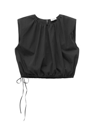 & OTHER STORIES, & OTHER STORIES GATHERED CROPPED TOP - Blouse - black