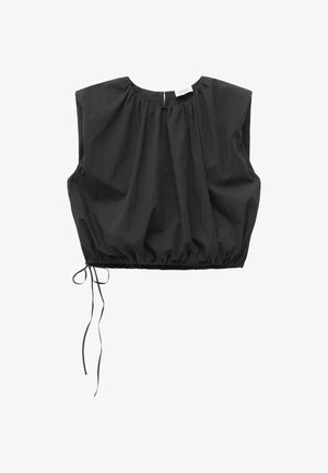 & OTHER STORIES, & OTHER STORIES GATHERED CROPPED TOP - Blouse - black