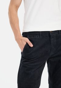 camel active SLIM FIT - Chino - night blue