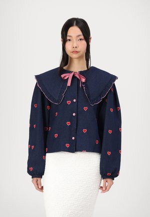 PERFECT MATCH - Button-down blouse - blue