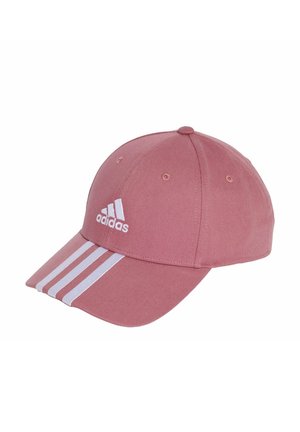 3-STRIPES - Cap - preloved crimson   white