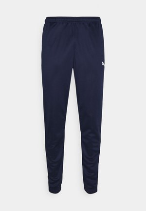 TEAMRISE TRAINING PANTS - Tracksuit bottoms - peacoat/white