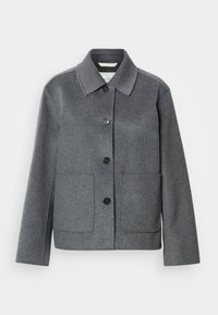 SHIRT JACKET PATCHED POCKETS - Lett jakke - warm granite melange