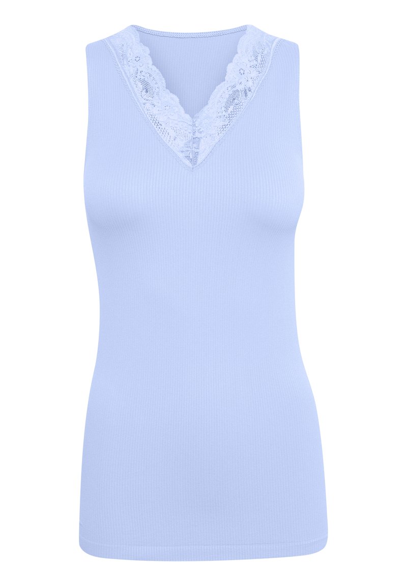 culture Top lichtblauw