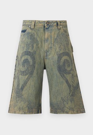 Paolina Russo Denim shorts - sand