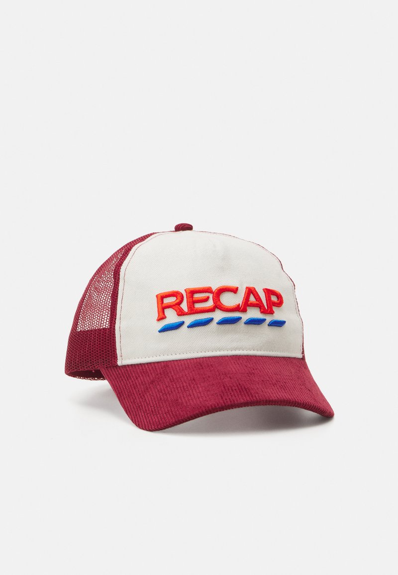 ReCap SUPERMARKET PANEL UNISEX - Καπέλο - bordeaux/white