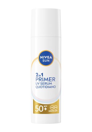 2IN1 PRIMER UV SERUM QUOTIDIANO SOLARE. SPF 50+ 30 ML - Siero - transparent