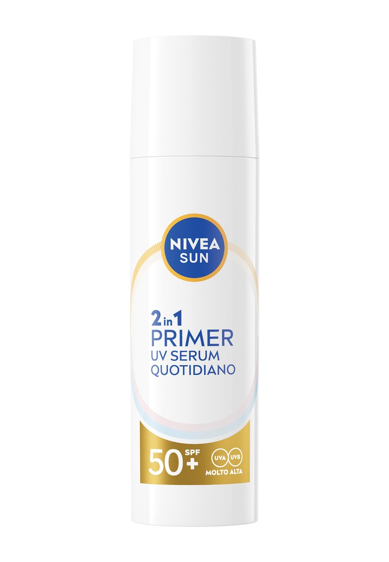NIVEA - 2IN1 PRIMER UV SERUM QUOTIDIANO SOLARE. SPF 50+ 30 ML - Siero - transparent, Ingrandire