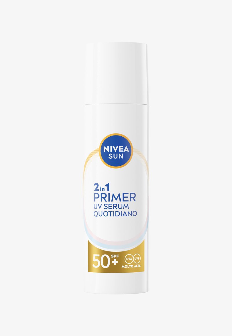 NIVEA - 2IN1 PRIMER UV SERUM QUOTIDIANO SOLARE. SPF 50+ 30 ML - Siero - transparent, Ingrandire