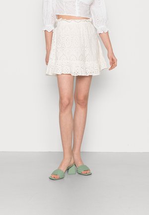 INA SHIFFLEY SKIRT - Minigonna - offwhite