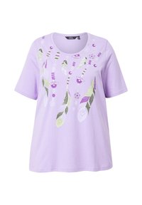 SHORT SLEEVE GRAPHIC TEE - T-Shirt print - lavender